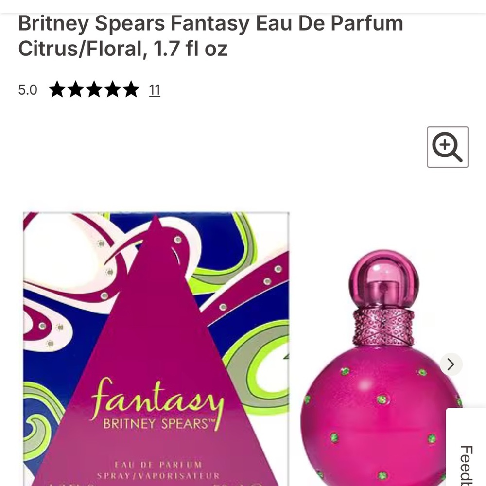 Britney Spears Fantasy Eau De Parfum - Pink